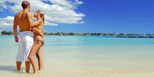 Honeymoon in Mauritius island